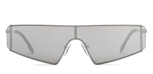 Load image into Gallery viewer, Gunmetal Geometric Full Rim Unisex Sunglasses by Lenskart STUDIO-216052