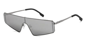 Gunmetal Geometric Full Rim Unisex Sunglasses by Lenskart STUDIO-216052