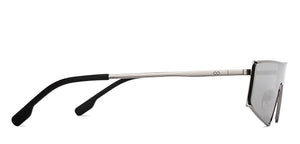 Gunmetal Geometric Full Rim Unisex Sunglasses by Lenskart STUDIO-216052