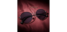 Load image into Gallery viewer, Black Round Full Rim Unisex Sunglasses by Lenskart STUDIO-218091