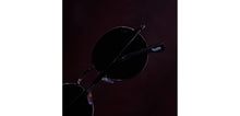 Load image into Gallery viewer, Black Round Full Rim Unisex Sunglasses by Lenskart STUDIO-218091