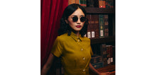 Load image into Gallery viewer, Black Round Full Rim Unisex Sunglasses by Lenskart STUDIO-218091
