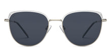 Load image into Gallery viewer, Silver Cat Eye Full Rim Women Sunglasses by Vincent Chase Polarized-213245