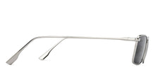 Load image into Gallery viewer, Silver Rectangle/ Square Full Rim Unisex Sunglasses by Vincent Chase Polarized-213223