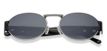 Load image into Gallery viewer, Silver Round Full Rim Unisex Sunglasses by Lenskart-222740
