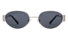 Load image into Gallery viewer, Silver Round Full Rim Unisex Sunglasses by Lenskart-222746