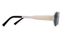 Load image into Gallery viewer, Silver Round Full Rim Unisex Sunglasses by Lenskart-222746