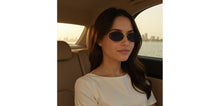 Load image into Gallery viewer, Silver Oval Rimless Women Sunglasses by Lenskart-228927