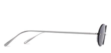 Load image into Gallery viewer, Silver Oval Rimless Women Sunglasses by Lenskart-228927