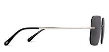 Load image into Gallery viewer, Silver Rectangle Rimless Unisex Sunglasses by Lenskart-228476