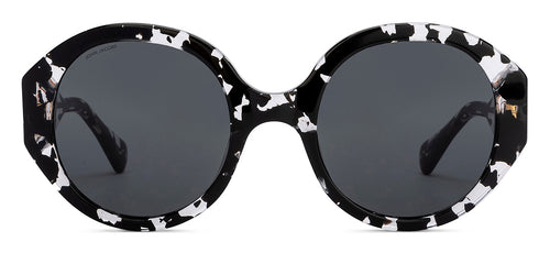 Tortoise Round Full Rim Women Sunglasses by John Jacobs-216814