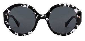 Tortoise Round Full Rim Women Sunglasses by John Jacobs-216814