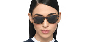 Tortoise Wayfarer Full Rim Unisex Sunglasses by Vincent Chase Polarized-215960