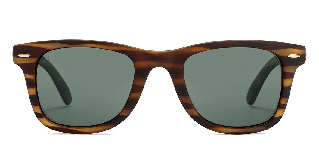 Tortoise Wayfarer Full Rim Unisex Sunglasses by Vincent Chase Polarized-215960