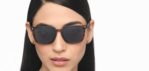 Tortoise Wayfarer Full Rim Unisex Sunglasses by Vincent Chase Polarized-215980