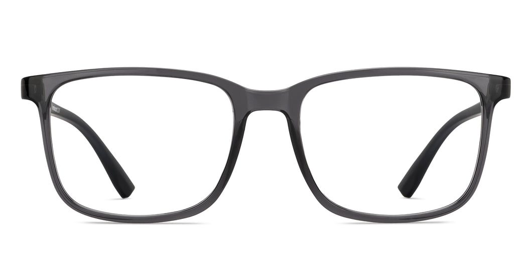 Grey Square Full Rim Unisex Eyeglasses by Lenskart Air-215901