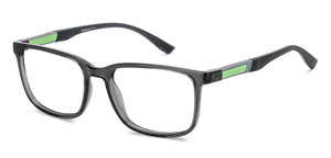 Grey Square Full Rim Unisex Eyeglasses by Lenskart Air-215901