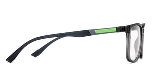 Grey Square Full Rim Unisex Eyeglasses by Lenskart Air-215901