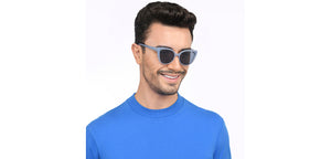 Grey Cat Eye Full Rim Women Sunglasses by John Jacobs-208301