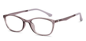 Grey Cat Eye Full Rim Women Eyeglasses by Lenskart Air-201543