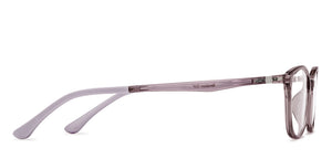 Grey Cat Eye Full Rim Women Eyeglasses by Lenskart Air-201543