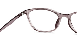 Grey Cat Eye Full Rim Women Eyeglasses by Lenskart Air-201543