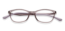 Load image into Gallery viewer, Grey Cat Eye Full Rim Women Eyeglasses by Lenskart Air-201543