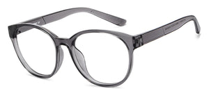 Grey Rectangle Full Rim Unisex Eyeglasses by Lenskart Air Online-206023