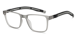 Grey Rectangle Full Rim Unisex Eyeglasses by Lenskart Air-209767