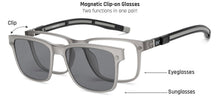 Load image into Gallery viewer, Grey Rectangle Full Rim Unisex Eyeglasses by Lenskart Air-209767