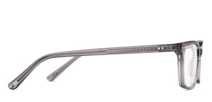 Grey Transparent Rectangle Full Rim Unisex Eyeglasses by Vincent Chase-219700