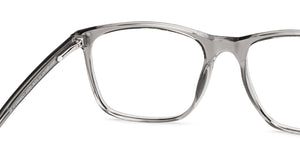 Transparent Rectangle Full Rim Unisex Eyeglasses by Vincent Chase Online-228365