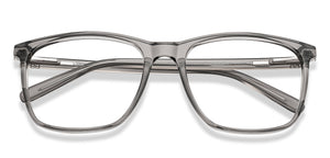 Transparent Rectangle Full Rim Unisex Eyeglasses by Vincent Chase Online-228365