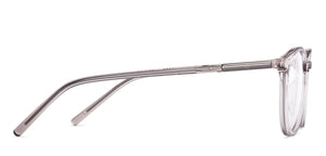 Grey Round Full Rim Unisex Eyeglasses by John Jacobs-217991