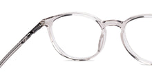Load image into Gallery viewer, Grey Round Full Rim Unisex Eyeglasses by John Jacobs-217991