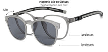 Load image into Gallery viewer, Grey Round Full Rim Unisex Eyeglasses by Lenskart Air-209774