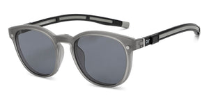 Grey Round Full Rim Unisex Eyeglasses by Lenskart Air-209774
