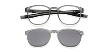 Load image into Gallery viewer, Grey Round Full Rim Unisex Eyeglasses by Lenskart Air-209774