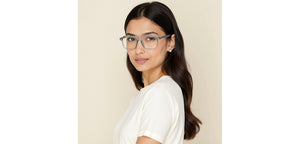 Grey Square Full Rim Unisex Eyeglasses by Lenskart Air-231968
