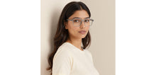 Load image into Gallery viewer, Grey Square Full Rim Unisex Eyeglasses by Lenskart Air-231968