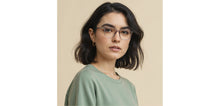 Load image into Gallery viewer, Transparent Square Full Rim Unisex Eyeglasses by Lenskart Air-221926