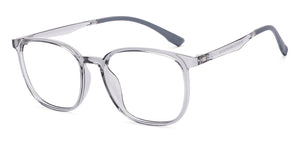 Grey Square Full Rim Unisex Eyeglasses by Lenskart Air-219043