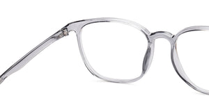 Grey Square Full Rim Unisex Eyeglasses by Lenskart Air-219043