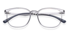 Load image into Gallery viewer, Grey Square Full Rim Unisex Eyeglasses by Lenskart Air-219043