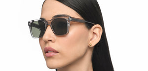 Grey Wayfarer Full Rim Unisex Sunglasses by Vincent Chase Polarized-215963