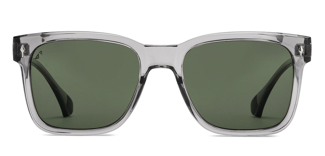 Grey Wayfarer Full Rim Unisex Sunglasses by Vincent Chase Polarized-215963