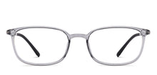 Load image into Gallery viewer, Grey Rectangle Full Rim Unisex Eyeglasses by Lenskart Air-219026