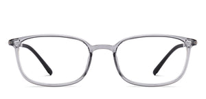 Grey Rectangle Full Rim Unisex Eyeglasses by Lenskart Air-219026