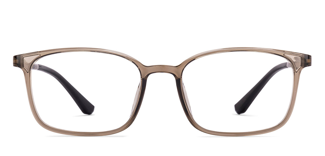 Transparent Rectangle Full Rim Unisex Eyeglasses by Lenskart Air Online-219878