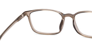 Transparent Rectangle Full Rim Unisex Eyeglasses by Lenskart Air Online-219878